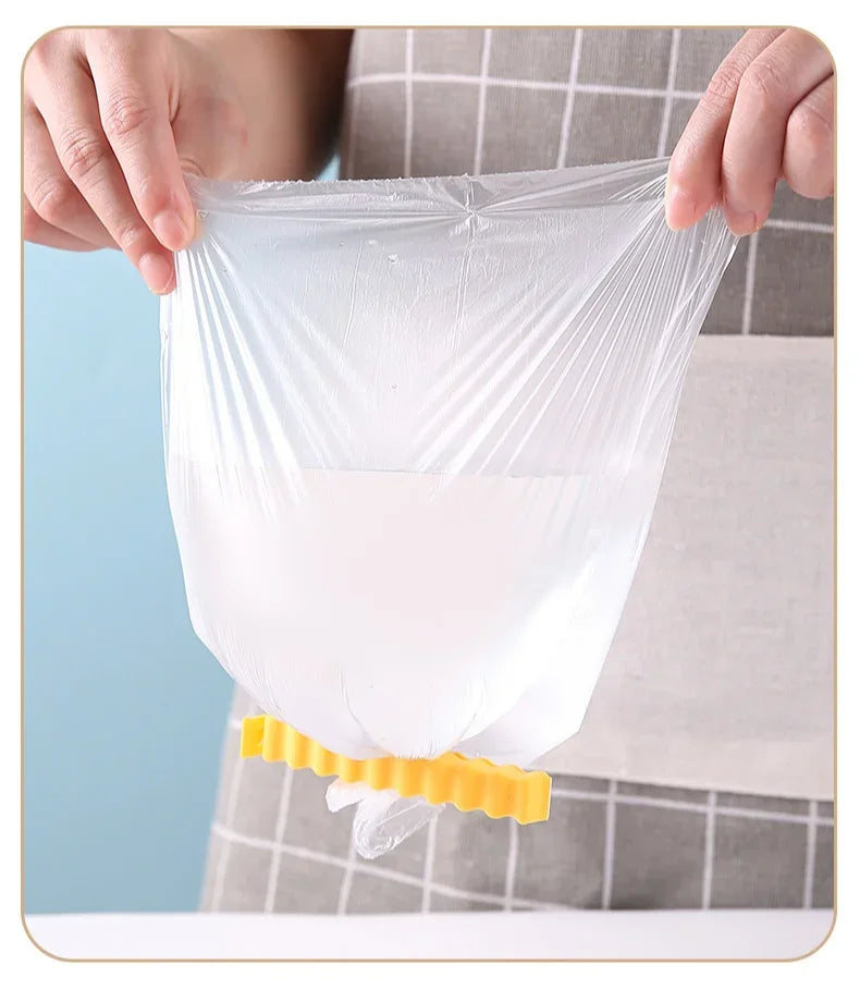 French Fry Bag Clips & Refrigerator Magnet Holder for Storage | 12-Piece Reusable Food Sealing Clips | Moisture-Proof Snack Bag Closures