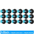 Magnetic Wall Remote Control Holders | No Drill Electronics Organizer | Invisible Magnetic Storage for Home Organization