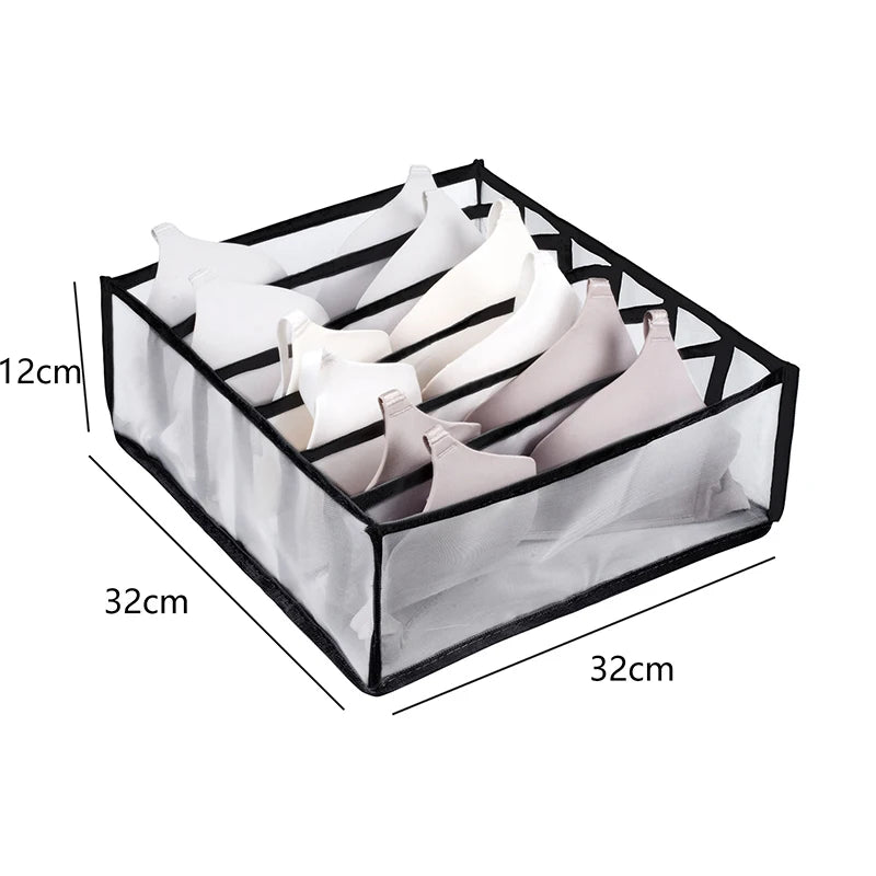 Dresser Drawer Organizer | Closet Storage Box for Clothes