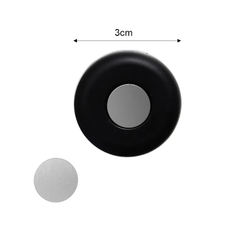 Magnetic Wall Remote Control Holders | No Drill Electronics Organizer | Invisible Magnetic Storage for Home Organization