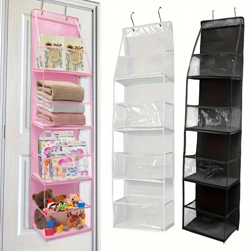 Over-the-Door Hanging Storage Organizer | Multi-Pocket Door Storage Bag