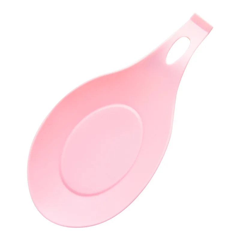 Silicone Spoon Rest | Heat-Resistant Kitchen Utensil Holder | Non-Slip Spoon & Ladle Rest | Countertop Cooking Tool Organizer