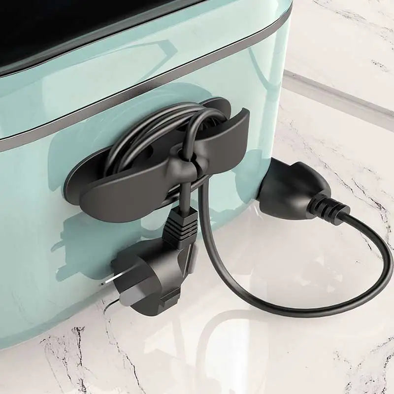 Cord Organizer | Self-Adhesive Cord Winder for Charging Cables, Appliances, And More