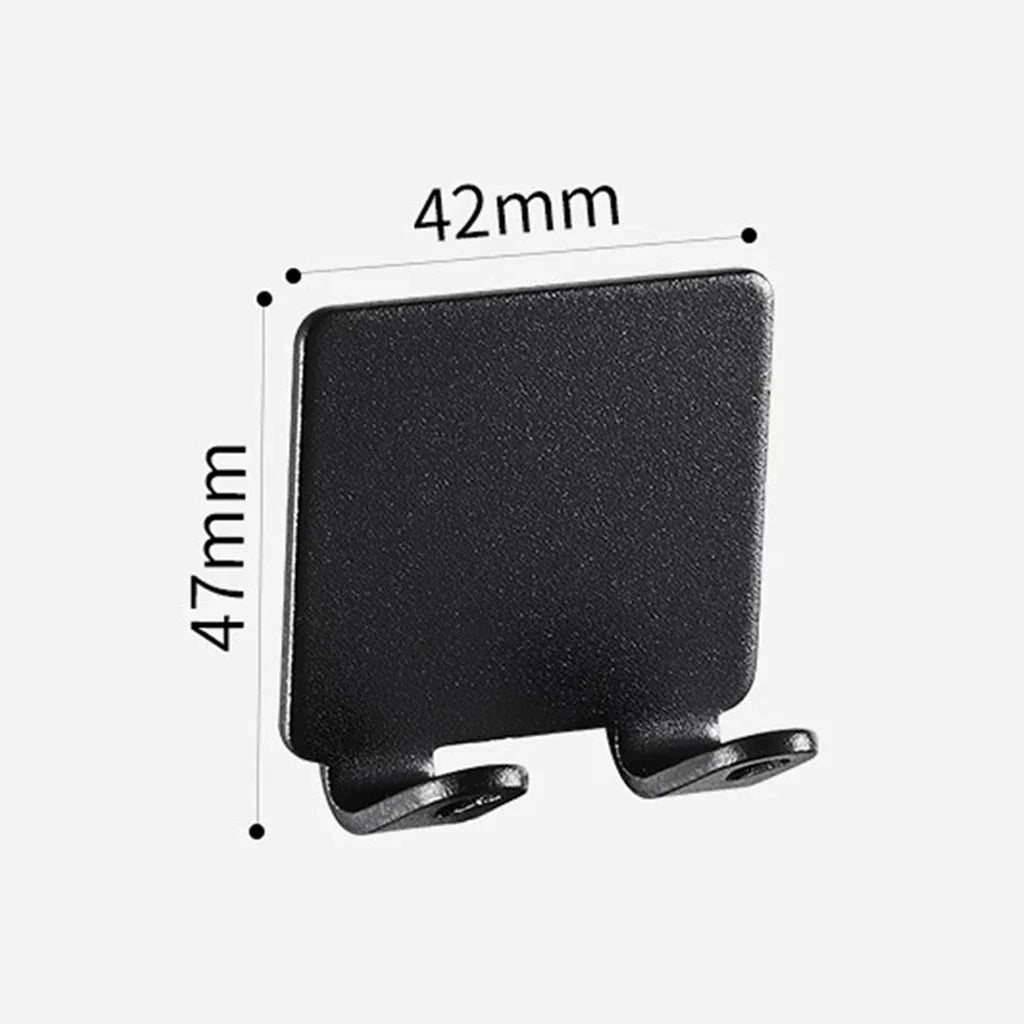Self-Adhesive Razor Holder Hooks | No Drill Wall Mounted Shaver Organizer | Bathroom & Shower Storage Hooks