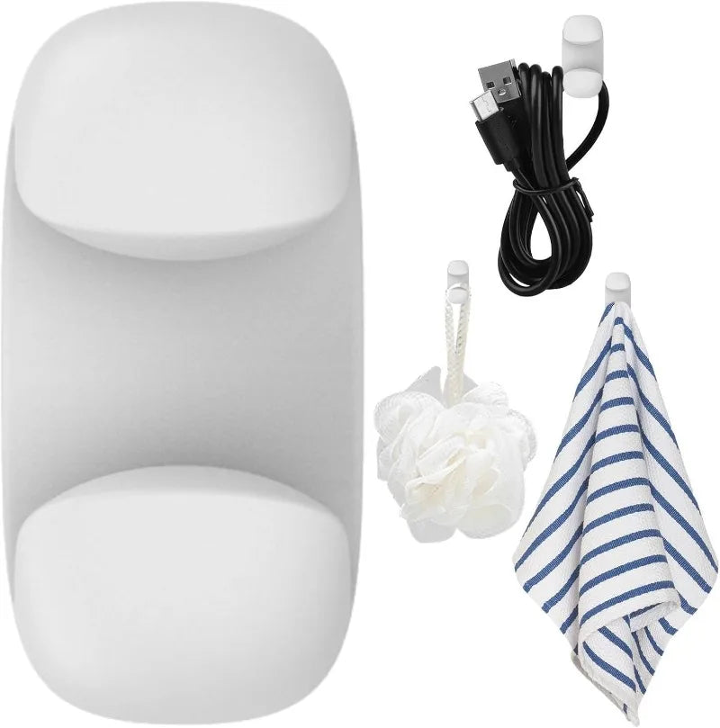 Rice Spoon Holder | Adhesive Wall-Mount Kitchen Hooks | Space-Saving Kitchen Organizer