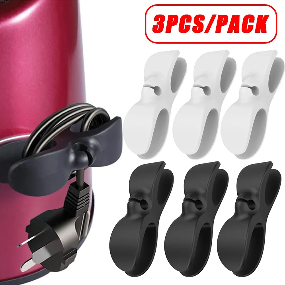 Cord Organizer | Self-Adhesive Cord Winder for Charging Cables, Appliances, And More
