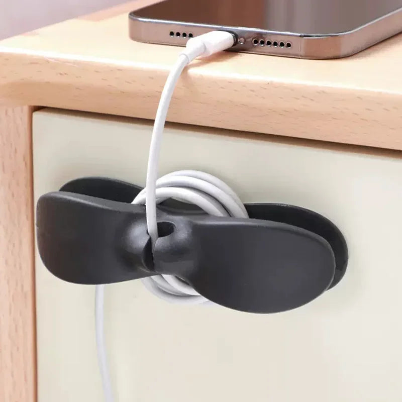 Cord Organizer | Self-Adhesive Cord Winder for Charging Cables, Appliances, And More