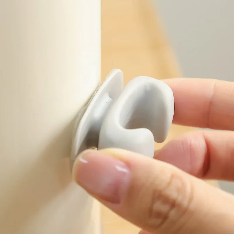 Rice Spoon Holder | Adhesive Wall-Mount Kitchen Hooks | Space-Saving Kitchen Organizer